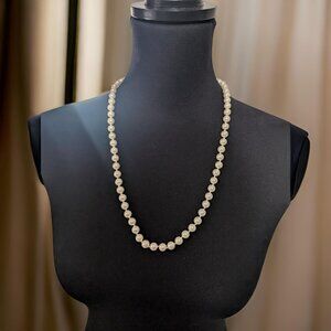90s Charter Club 20" Faux Pearl Women's Dining Necklace